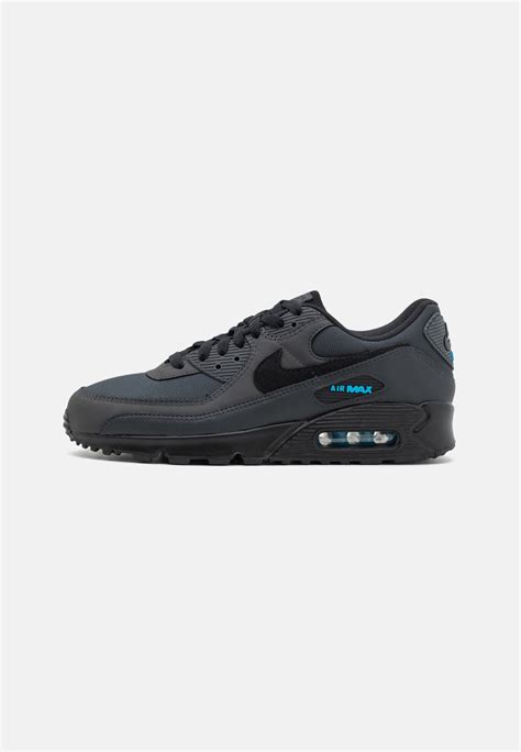 nike air max 90 herren schuhe schwarz blau